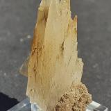 Aragonite<br />Magnesite deposit, Bürglkopf, Hochfilzen, Kitzbühel District, North Tyrol, Tyrol/Tirol, Austria<br />3 x 1,5 cm<br /> (Author: Volkmar Stingl)