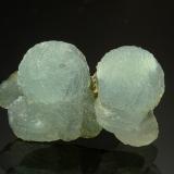 Prehnite<br />Prospect Park Quarry, Prospect Park, Passaic County, New Jersey, USA<br />2.9 x 1.8 cm<br /> (Author: Michael Shaw)