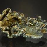 PyriteMina Sweetwater, Ellington, Distrito Viburnum Trend, Condado Reynolds, Missouri, USA5.3 x 2.8 x 2.2 cm (Author: Michael Shaw)