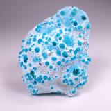 Chrysocolla<br />L'Etoile du Congo Mine, Lubumbashi (Elizabethville), Katanga Copper Crescent, Haut-Katanga (Shaba), Democratic Republic of the Congo (Zaire)<br />67 mm x 55 mm x 18 mm<br /> (Author: Don Lum)