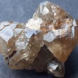 Cerussite<br />Les Dalles Mine (Lidal Mine), Mibladen mining district, Mibladen, Midelt, Midelt Province, Drâa-Tafilalet Region, Morocco<br />4 x 3 cm<br /> (Author: Volkmar Stingl)