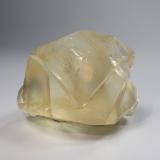 Calcite (Twinned)<br />Sokolovskoe Mine (Sokolovskiy Mine), Rudny, Kostanay Region, Kazakhstan<br />43 mm x 37 mm x 33 mm<br /> (Author: Don Lum)