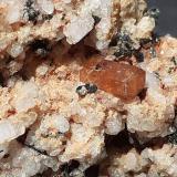 Bastnäsite-(Ce)<br />Warsak, Mohmand District, Peshawar Division, Khyber Pakhtunkhwa Province, Pakistan<br />6 x 4 cm<br /> (Author: Volkmar Stingl)