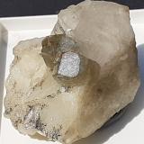 Fluorapatite<br />Aurina Valley (Ahrntal), Autonomous Province South Tyrol, Trentino-Alto Adige (Trentino-Südtirol), Italy<br />3 x 3 cm<br /> (Author: Volkmar Stingl)