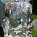 Quartz<br />Fieschertal, Goms, Wallis (Valais), Switzerland<br />110 mm x 50 mm x 30 mm<br /> (Author: Dany Mabillard)