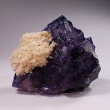 Barite, Fluorite, Sphalerite<br />Elmwood Mine, Carthage, Central Tennessee Ba-F-Pb-Zn District, Smith County, Tennessee, USA<br />61 mm x 57 mm x 37 mm<br /> (Author: Don Lum)