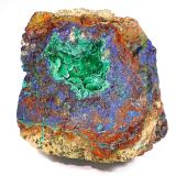 Malachite, Azurite<br />Utah, USA<br />55 mm x 55 mm x 42 mm<br /> (Author: Don Lum)