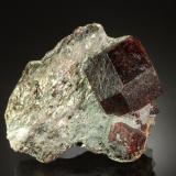 Almandine<br />Gaisberg Valley, Obergurgl, Gurgler Valley, Ötz Valley, North Tyrol, Tyrol/Tirol, Austria<br />7.0 x 6.5 cm<br /> (Author: Michael Shaw)