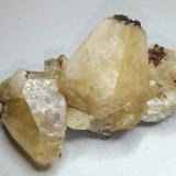Calcite<br />Monzonite quarries, Plauenscher Grund, Dresden, Saxony/Sachsen, Germany<br />5,5 x 3,5 cm<br /> (Author: vandendriesschen)