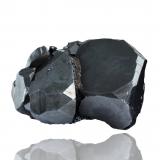 Hematite<br />Congonhas (Congonhas do Campo), Minas Gerais, Brazil<br />5 x 5 x 3.5 cm / main crystal: 3.5 cm<br /> (Author: MIM Museum)
