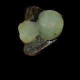 Prehnite and Epidote<br />Kayes Region, Mali<br />50 mm x 40 mm x 30 mm<br /> (Author: Dany Mabillard)