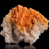 Cerussite with Mimetite (variety Cr-bearing Mimetite)<br />Nakhlak Mine, Madan-e Nakhlak, Anarak District, Nain, Isfahan Province, Iran<br />10 x 8.5 x 4 cm<br /> (Author: MIM Museum)
