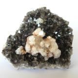 Chabazite, quartz, calcite, goethite<br />Becker Quarry, Freisen, Sankt Wendel District, Saarland, Germany<br />Specimen size 7 x 6 cm<br /> (Author: Tobi)