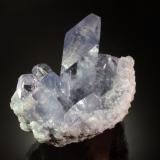 Celestine<br />Sakoany deposit, Katsepy Commune, Mitsinjo District, Boeny Region, Mahajanga (Majunga) Province, Madagascar<br />7.5 x 6.0 x 5.5 cm<br /> (Author: Michael Shaw)