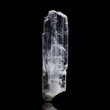 BikitaiteFoote Lithium Co. Mine (Foote Mine), Kings Mountain District, Cleveland County, North Carolina, USA1.5 x 0.5 x 4.5 cm / main crystal: 4.2 cm (Author: MIM Museum)