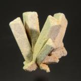 Celestine<br />Ungoza Mountain, Tupkaragan District, Mangystau Region, Kazakhstan<br />2.9 x 2.5 cm<br /> (Author: Michael Shaw)