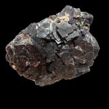 Fluorite (variety antozonite)<br />Marienschacht Mine, Wölsendorf, Schwarzach bei Nabburg, Wölsendorf West District, Upper Palatinate/Oberpfalz, Bavaria/Bayern, Germany<br />200 mm x 200 mm x 80 mm<br /> (Author: Dany Mabillard)