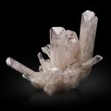 Danburite<br />Aurora Mine, Charcas, Municipio Charcas, San Luis Potosí, Mexico<br />25 x 17 x 16 cm / main crystal: 14 cm<br /> (Author: MIM Museum)