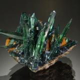 VivianiteMina Huanuni, Huanuni, Provincia Dalence, Departamento Oruro, Bolivia5.2 x 3.6 x 2.5 cm (Author: Michael Shaw)