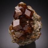 Grossular Garnet<br />Belvidere Mountain Quarries, Lowell & Eden, Orleans and Lamoille Counties, Vermont, USA<br />2 cm x 1.3 cm x 2.5 cm<br /> (Author: Antonio Nazario)
