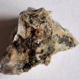 Erythrite, Acanthite, Silver, Calcite<br />Stocker adit, Silberberg mining district, Reith im Alpbachtal, Kufstein District, Inn Valley, North Tyrol, Tyrol/Tirol, Austria<br />3 x 3 cm<br /> (Author: Volkmar Stingl)