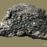 Titanita.Valle Formazza, Valle Ossola, Provincia Verbano-Cusio-Ossola, Piamonte (Piemonte), Italia39x20 mm. (Autor: Jesus Franquesa Baucells)