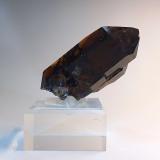 Quartz (variety smoky)<br />Les Courtes, Bassin du Talèfre, Mont Blanc Massif, Chamonix, Haute-Savoie, Auvergne-Rhône-Alpes, France<br />80mm x 35mm x 35mm<br /> (Author: Philippe Durand)