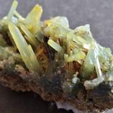 Quartz, Hematite<br />Serifos Island, Cyclade Islands, Kykládes Prefecture, Aegean Islands Department (Aiyaíon), Greece<br />6,4 x 3 cm<br /> (Author: Volkmar Stingl)