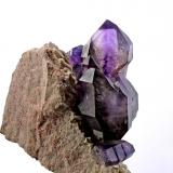 Amethyst<br />Brandberg area, Erongo Region, Namibia<br />Specimen size 9 cm<br /> (Author: Tobi)