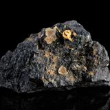 Söhngeíta<br />Mina Tsumeb, Tsumeb, Región Otjikoto, Namibia<br />4 x 4 x 2.5 cm / Cristal principal: 0.6 cm<br /> (Autor: Museo MIM)