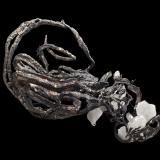 Plata con CalcitaDistrito minero Kongsberg, Kongsberg, Noruega7.5 x 7 x 12 cm (Autor: Museo MIM)
