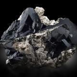 Volborthite<br />Milpillas Mine, Cuitaca, Municipio Santa Cruz, Sonora, Mexico<br />4.5 x 3.5 x 2 cm / main crystal: 2 cm.<br /> (Author: MIM Museum)