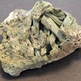 Uralite<br />Kesselkaralm, Habach Valley, Hohe Tauern, Salzburg, Austria<br />10 x 8 cm<br /> (Author: Volkmar Stingl)