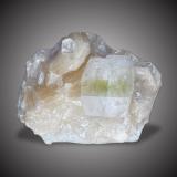 Fluorapophyllita-K (Apofilita) y Stilbita-Ca (Estilbita-Ca)<br />Mumbai (Bombay), Distrito Mumbai, Maharashtra, India<br />8x7cm.<br /> (Autor: castrominerals)