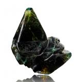 Lazulite<br />Laila base camp area, Ghanche District, Gilgit-Baltistan (Northern Areas), Pakistan<br />5 x 4.5 x 5.5 cm / main crystal: 4.8 cm<br /> (Author: MIM Museum)
