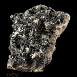 Teallita con Cuarzo y PiritaMina Carguaicollo, Provincia Antonio Quijarro, Departamento Potosí, Bolivia19 x 12 x 9.5 cm / Cristal principal: 3.5 cm. (Autor: Museo MIM)