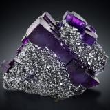 Galena, Fluorite<br />Denton Mine, Sub-Rosiclare formation, Goose Creek Mine group, Harris Creek Sub-District, Hardin County, Illinois, USA<br />18.4 x 15.2 x 7.8 cm<br /> (Author: MIM Museum)