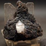 Cuarzo<br />Mina Rómulo, Collado La Mina, Llano del Beal, Cartagena, Comarca Campo de Cartagena, Región de Murcia (Murcia), España<br />5.5 x 5cm<br /> (Autor: Pedro Antonio)