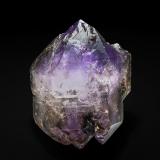 Quartz (variety amethyst), Quartz (variety smoky)<br />Deer Hill, Stow, Oxford County, Maine, USA<br />6.5 x 5.2 cm<br /> (Author: am mizunaka)