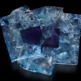 Fluorite<br />Minerva I Mine, Rosiclare formation, Ozark-Mahoning group, Cave-in-Rock Sub-District, Hardin County, Illinois, USA<br />5 x 6 x 3 cm / main crystal: 5.1 cm<br /> (Author: MIM Museum)