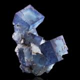 Fluorite<br />Denton Mine, Rosiclare formation, Goose Creek Mine group, Harris Creek Sub-District, Hardin County, Illinois, USA<br />20 x 14 x 8 cm / main crystal: 10.6 cm<br /> (Author: MIM Museum)