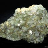 Fluorita.<br />Mina Matagalls (Minas de Sant Marçal), Sant Marçal, Viladrau, Comarca Osona, Gerona / Girona, Cataluña / Catalunya, España<br />71x49 mm.<br /> (Autor: Jesus Franquesa Baucells)