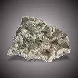 Calcita y Barita<br />Mina Moscona, El Llano, Solís, Corvera de Asturias, Comarca Avilés, Principado de Asturias (Asturias), España<br />16x12cm.<br /> (Autor: castrominerals)