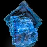 Fluorita<br />Mina La Viesca, zona minera de La Collada, Huergo, Siero, Comarca Oviedo, Principado de Asturias (Asturias), España<br />50 x 40 mm<br /> (Autor: Borja Sainz de Baranda)