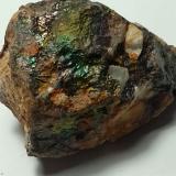 Goethita<br />Corta Filón Sur, Minas de Tharsis, Tharsis, Alosno, Comarca El Andévalo, Huelva, Andalucía, España<br />3 cm x 2 cm<br /> (Autor: Florencio Ramírez)