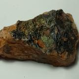 Goethita<br />Corta Filón Sur, Minas de Tharsis, Tharsis, Alosno, Comarca El Andévalo, Huelva, Andalucía, España<br />4 x 2 cm<br /> (Autor: Florencio Ramírez)