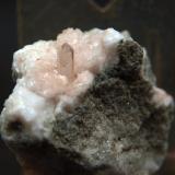 Celestina<br />Mina María, Minas Baños del Gilico, Cehegín, Comarca Noroeste, Región de Murcia (Murcia), España<br />5 x 3.5 cm<br /> (Autor: Pedro Antonio)
