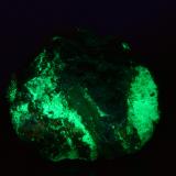 Autunite<br />Ruggles Mine, Grafton, Grafton County, New Hampshire, USA<br />5.2 x 5.1 x 3.1 cm<br /> (Author: Michael Shaw)