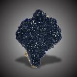 Azurita<br />Touissit, Distrito Touissit, Provincia Jerada, Región Oriental, Marruecos<br />6x4,5cm.<br /> (Autor: castrominerals)