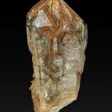QuartzMina Rist, Hiddenite, Condado Alexander, North Carolina, USA12.1 x 6.4 cm (Author: am mizunaka)